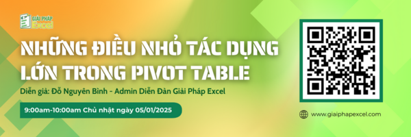 Những điều nhỏ tác dụng lớn trong Pivot TableNhững điều nhỏ tác dụng lớn tro...png